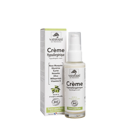 Crème hypoallergénique BIO