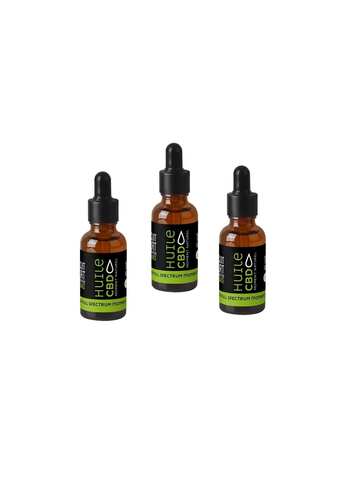 CBD cannabidiol lot de 3