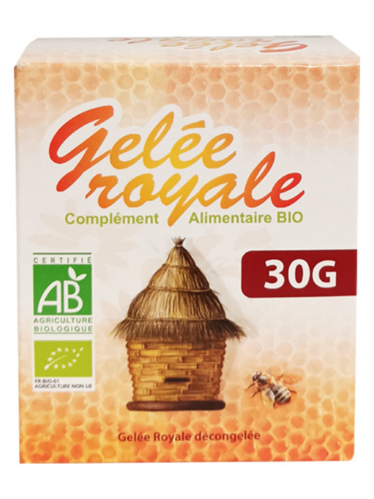 Gelée royale biologique pot 30 g- Sentier Nature