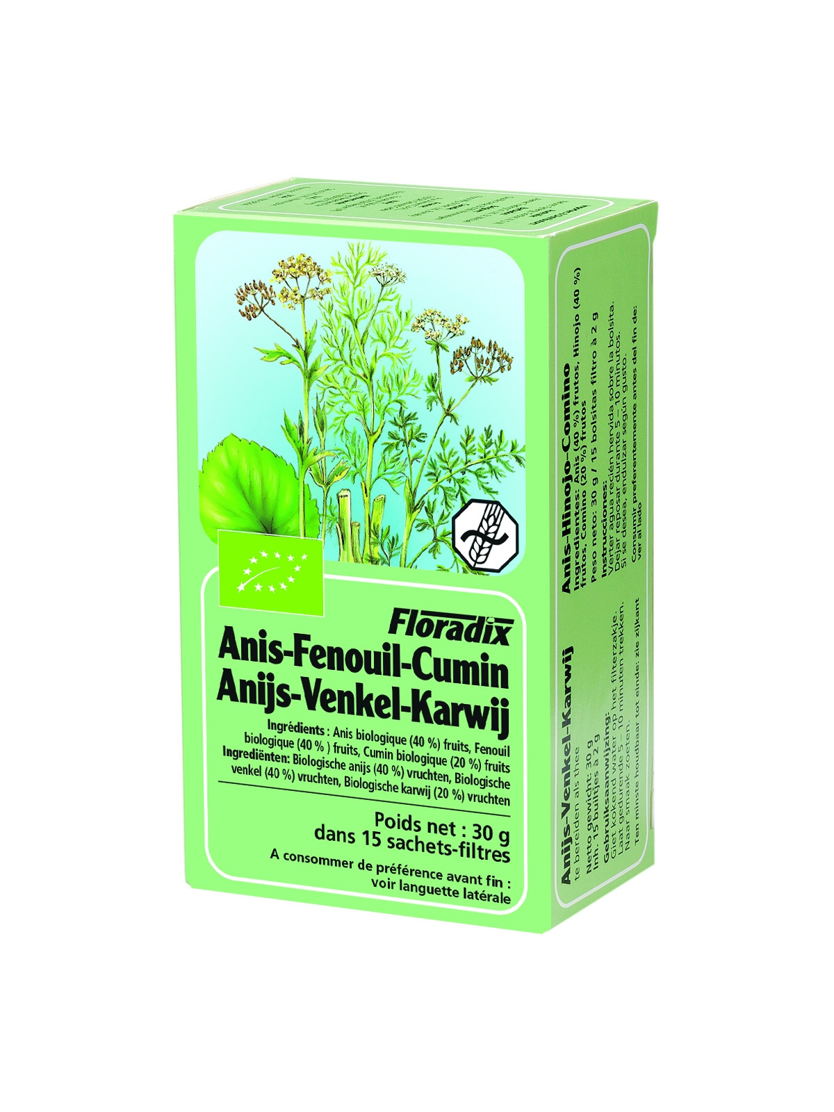 Anis vert-fenouil-cumin