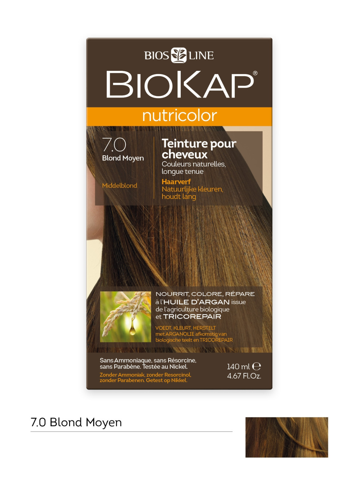 Biokap - Blond moyen 7.0