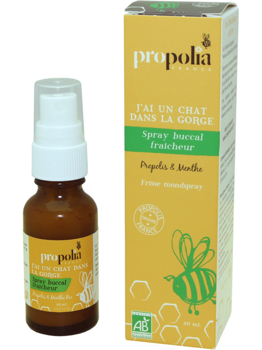 Spray buccal propolis-menthe